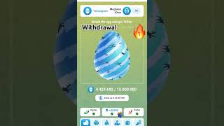 Yaytsogram  Egg Break and Get Free TON  Withdrawal yaytsogram egggame [upl. by Gnuhc]