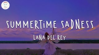 Lana Del Rey  Summertime Sadness Lyric Video [upl. by Eeram700]