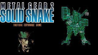 Metal Gear 2 Solid Snake MSX Playthrough [upl. by Yate]