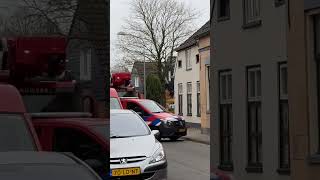 Brandweer van veendam moest naar Zuidbroek voor een incident [upl. by Adgam]