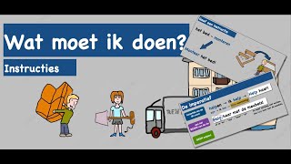 NT2 IMPERATIEF  Instructies geven verhuizen  Wat moet ik doen Nederlands leren A2 B1 Learn Dutch [upl. by Jens]