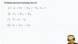 15 x Samanmuotoisten termien yhdistämistä [upl. by Joacimah73]