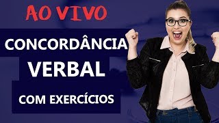 CONCORDÂNCIA VERBAL  TEORIA E RESOLUÇÃO DE EXERCÍCIOS  PROFA PAMBA [upl. by Derr]