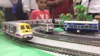 Mumbai Western Railways celebrate foundation day with model train exhibition at Churchgate [upl. by Wood]