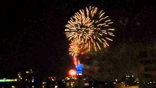 Feliz Año Nuevo 2016 Santiago de Chile Torre Entel [upl. by Attiuqehs]