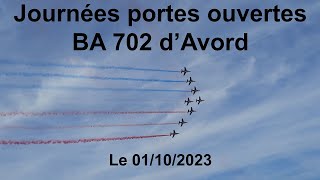 Portes ouvertes  BA 702 dAvord  Le 01102023 [upl. by Savadove]