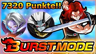 7320 PUNKTE BURST MODE VS TEQ GOD TRUNKS DBZ DOKKAN BATTLE [upl. by Nicolina]