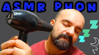 328 HAIR DRYER suono asciugacapelli 🤍💛✨ relaxing movement fall esleep 💜✨💤 ASMR phon rilassante 💚🧡✨ [upl. by Lancelot]