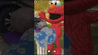 Elmo From Sesame Street Got a New Toy reels fun shorts sesamestreet [upl. by Valene39]