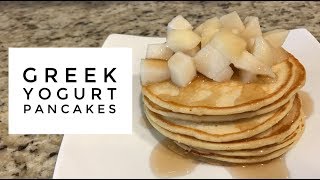 Weight Watchers Freestyle Greek Yogurt Pancakes [upl. by Morly438]