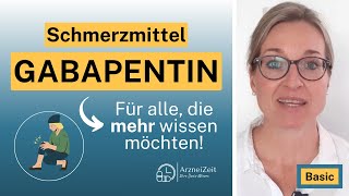 Gabapentin Basic  Ihre Dosis Wissen ➡️ Die Grundlage für eine sichere und optimale Wirkung [upl. by Dewar]