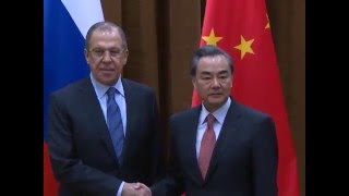 СЛавров и Ван И  Sergey Lavrov amp Wang Yi [upl. by Gena]