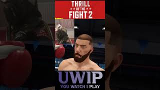 VR boxing accessibility thethrillofthefight2 uwip virtualrealitygaming metaquest3 vr boxing [upl. by Eelhsa]