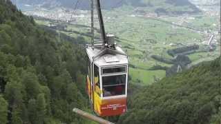 Stoos Express 2 amp Seilbahn MorschachStoos [upl. by Lebiralc251]