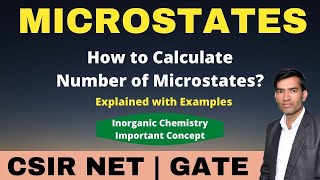 Microstates  Microstates and Term symbols  Microstates Inorganic Chemistry  Microstates csir net [upl. by Lennon369]