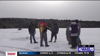 Freedom REC hosts Ice Fishing Derby Saturday [upl. by Yecaj649]