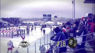 18 Outdoor Moment AHL goes outside in Syracuse [upl. by Nohsyt131]