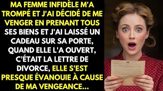 Ma femme infidèle a failli sévanouir quand ils lui ont pris tous ses biens et sa lettre de divorce [upl. by Yrffej]