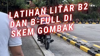 Vlog Belajar B Full lesen dengan Cikgu Memandu SKEM  Panduan bagi Pemula [upl. by Wun]