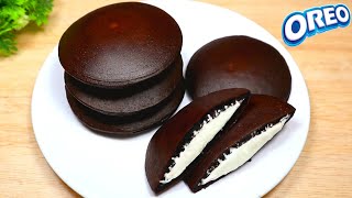 DORAYAKI OREO CUMA 4 BAHAN  DORAYAKI SUPER LEMBUT DAN ENAK [upl. by Schroder]