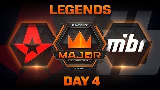 Astralis vs MiBR  Dust 2 FACEIT Major London 2018 [upl. by Lesli]