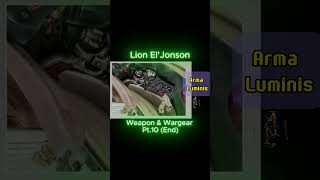 Lion El Jonson Weapon amp Wargear Pt10 warhammer40k spacemarines horusheresy lore lioneljohnson [upl. by Nolrak231]