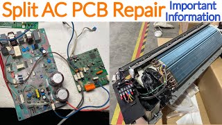 Split AC Inverter PCB Board Repair Important Information [upl. by Trebeh]