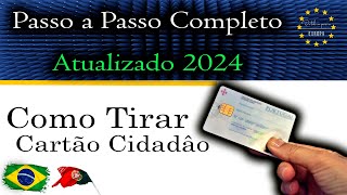 Como tirar o cartão Cidadão em PortugalAtualizado 2024 [upl. by Sabba]