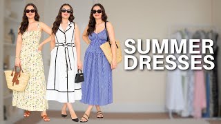 20 CASUAL CLASSIC amp CHIC SUMMER DRESSES  SUMMER LOOKBOOK [upl. by Petes]