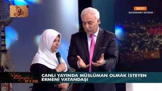 Canlı yayında müslüman olmak isteyen ermeni vatandaşı [upl. by Anitreb]