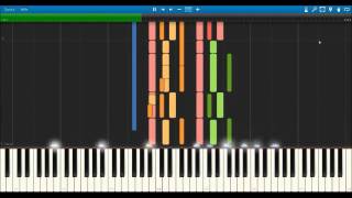 John Williams Reys Theme  Midi Visualisation [upl. by Philis]