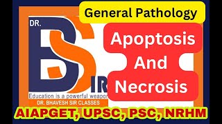 Different Between Necrosis And Apoptosis  General Pathology  DrBhavesh Sir Classes I DrBhaveshsir [upl. by Stanly801]