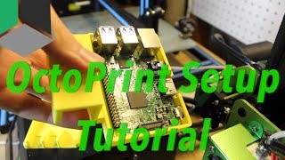 OctoPrint Setup Tutorial  Domain Name and Printoid App [upl. by Statis856]