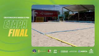 CIRCUITO BRASILEIRO DE HANDEBOL DE PRAIA  ETAPA FINAL  DIA 4 MANHÃ [upl. by Nico]