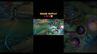 INSANE OUTPLAY🗿 mobilelegends foryou dyrothgameplay ingame [upl. by Adnilahs759]