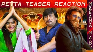 PETTA Teaser reaction  Prashanth amp Sanchita Shetty  Johnny  Superstar Rajinikanth [upl. by Dduj]