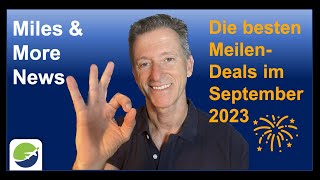 Deine Miles amp More Vorteile im September 2023 🤩 milesandmore lufthansa [upl. by Yee]