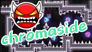 chromaside 100 insane demon by qalli en mobile y un fluido 240p [upl. by Ayisan19]