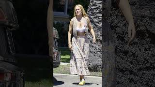 Rumer Willis Leaves Birthday Party in Long Beach shorts [upl. by Jews]