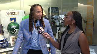 Seimone Augustus thoughts on Angel Reeses transition to the WNBA [upl. by Sashenka]