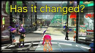 Inkopolis Square Comparison Splatoon 2  Splatoon 3 [upl. by Lowe838]