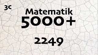 Matematik 5000 3c 2249 matte 3c [upl. by Mirth]