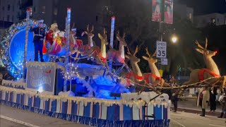 The 2023 Hollywood Christmas Parade 4K Spectacular Show Amazing 😀😀 [upl. by Adnawot]