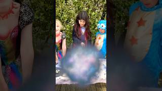 Halloween Science Experiment for Kids🕷 How to pick up ice with a string shorts scienceforkids [upl. by Nolava840]