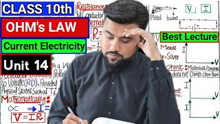 Ohms Law Class 10🔥 VI Characteristics👌 Ch14 Current Electricity [upl. by Halyhs]