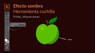 Herramienta cuchilla Illustrator [upl. by Clardy519]