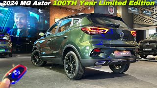 MG Astor 100th Year Limited Edition  New Colour  Features  Price  YD Cars Review [upl. by Ilan89]