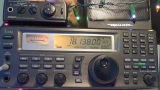 IQ2MI Special event station Enigma Reloaded Award received Icom IC R8500MI [upl. by Hoehne]