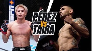 Alex Pérez vs Tatsuro Taira  Peso Mosca  UFC Fight Night [upl. by Eissak]