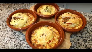 كراتان البادنجان، الطماطم والفروماج بطريقة مبسطة  Gratin daubergine tomate et fromage [upl. by Ameh]